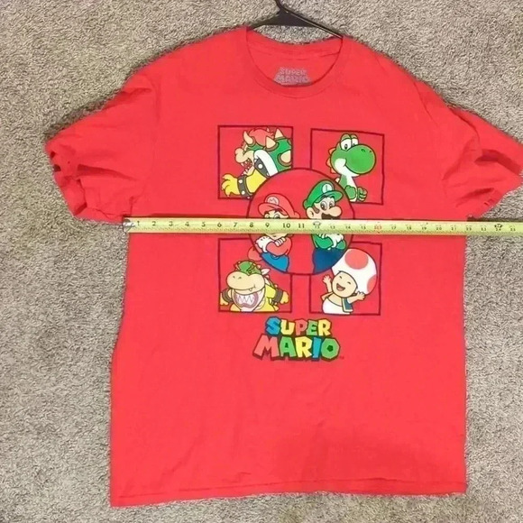 Super Mario T-shirt, red size 2XL - Picture 6 of 6